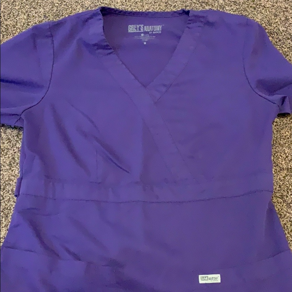 Greys anatomy scrub top